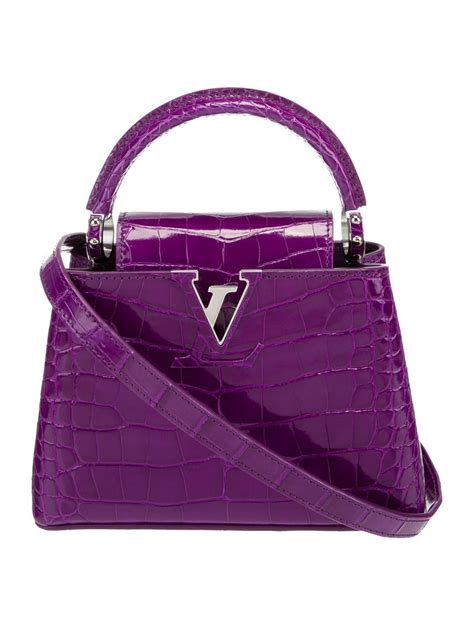 louis vuitton capucines mini crocodile|Capucines Mini Shiny Crocodile .